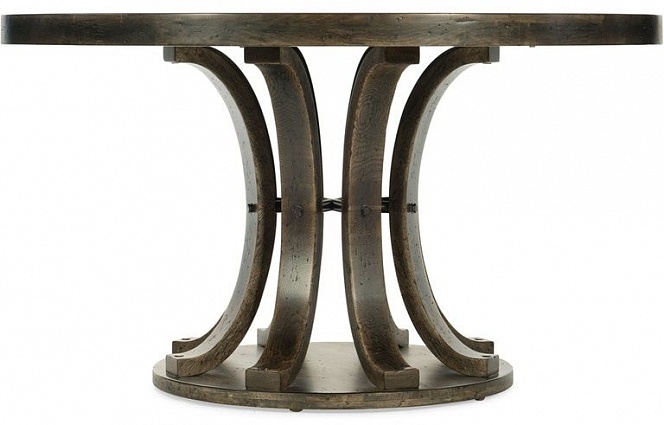 Обеденный стол HOOKER FURNITURE CRAFTED ROUND DINING TABLE арт 1654-75203-DKW1: фото 1